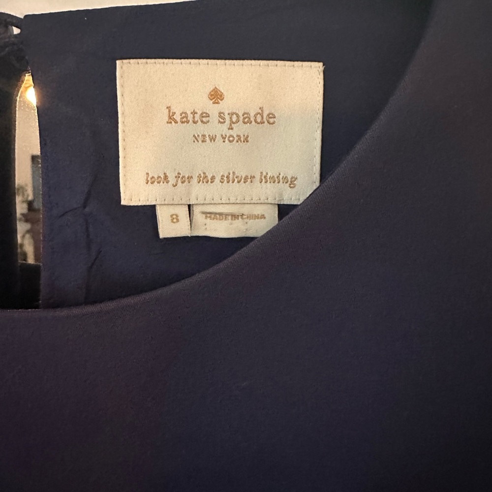Kate Spade navy sheath dress